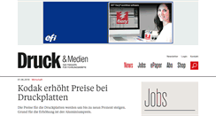 Desktop Screenshot of druck-medien.net