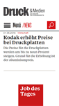 Mobile Screenshot of druck-medien.net